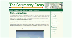 Desktop Screenshot of geomancygroup.org